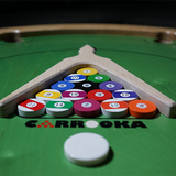 Carrooka Classic Green Board Set & Wall Mount