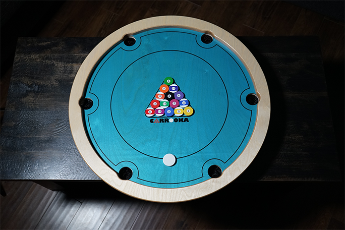 🎱 Carrooka Pool 8 – 26.75 Inch - Fast-Paced Fun with a Pool Hall Twist