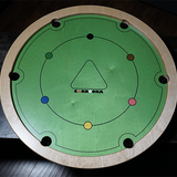 Carrooka Classic Green Board Set & Wall Mount