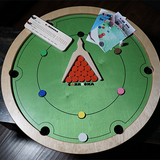 Carrooka Classic Green Board Set & Wall Mount