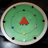 Carrooka Classic Green Board Set & Wall Mount