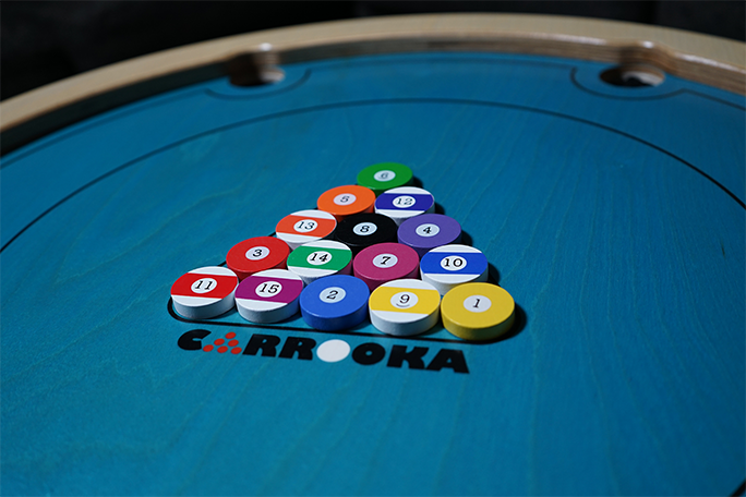 🎱 Carrooka Pool 8 – 26.75 Inch - Fast-Paced Fun with a Pool Hall Twist