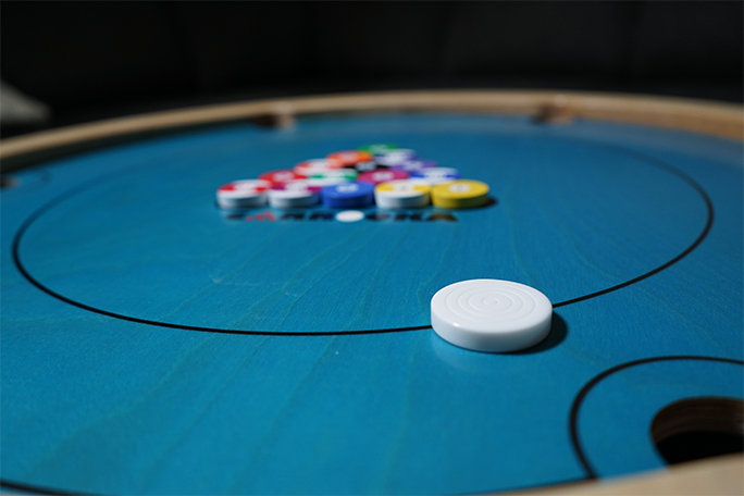 🎱 Carrooka Pool 8 – 26.75 Inch - Fast-Paced Fun with a Pool Hall Twist