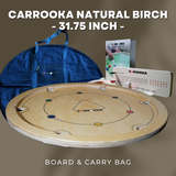 Carrooka Natural Birch Board Set & Carry Bag