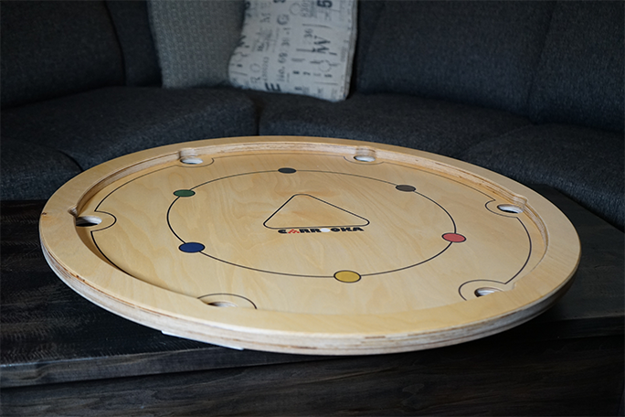 Carrooka Natural Birch - 31.75 inch - Play Pool or Snooker All on One Board