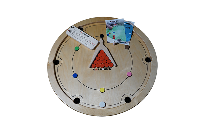 Carrooka Natural Birch - 31.75 inch - Play Pool or Snooker All on One Board