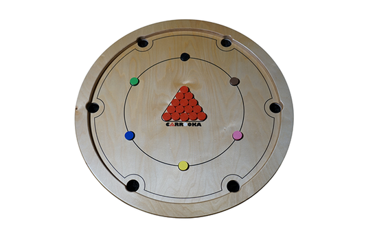 Carrooka Natural Birch - 31.75 inch - Play Pool or Snooker All on One Board