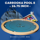 Carrooka Pool 8 Board Set & Carry Bag