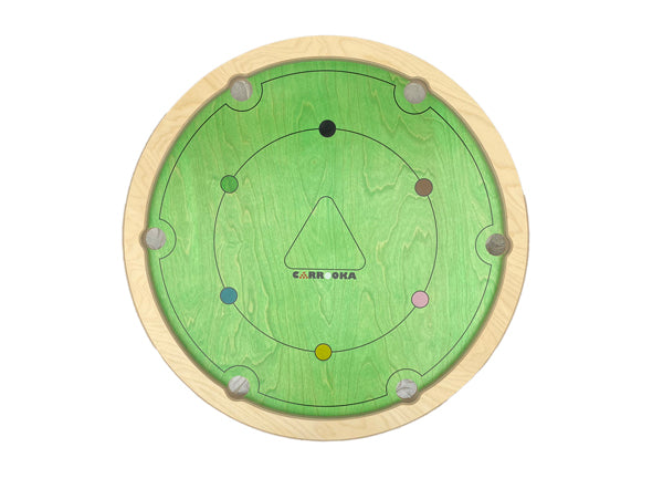 Carrooka Classic Green - 31.75 inch - Play Pool or Snooker All on One Board
