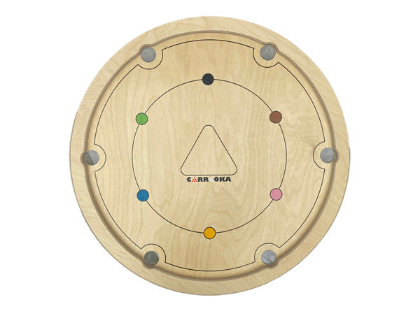 carrooka natural birch board with no counters birds eye view