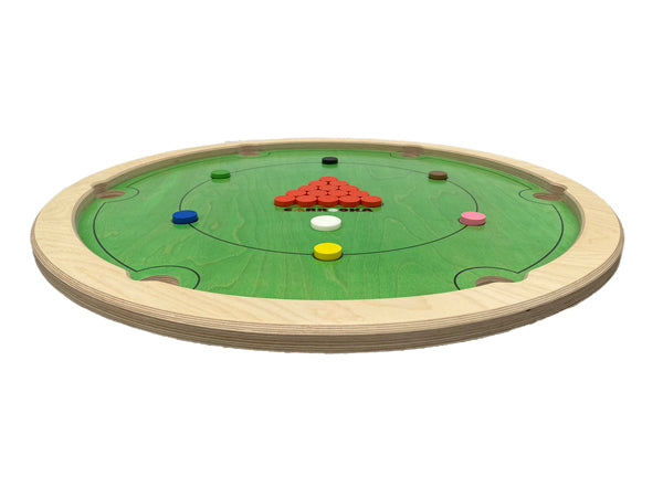 Carrooka Classic Green - 31.75 inch - Play Pool or Snooker All on One Board