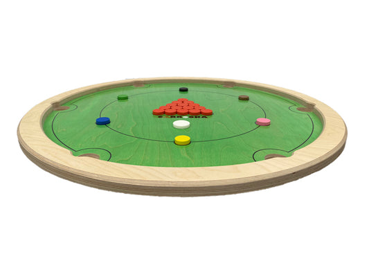 Carrooka Classic Green - 31.75 inch - Play Pool or Snooker All on One Board